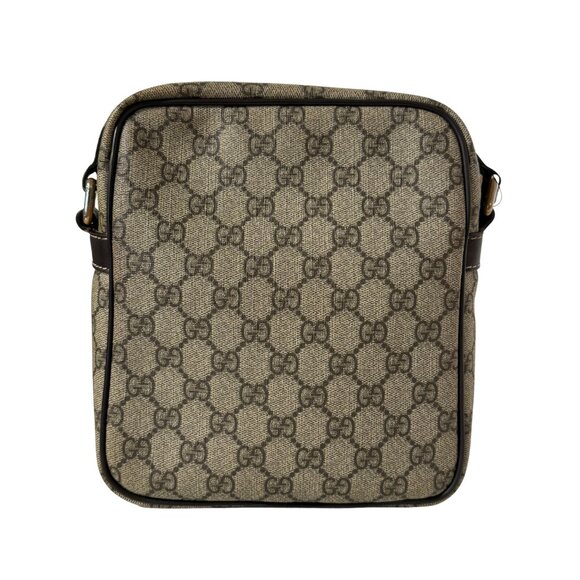 Gucci Unisex GG Supreme Canvas Messenger Bag - Picture 2 of 4